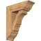 Ekena Millwork Balboa Traditional Smooth Bracket w/ Offset Brace, Western Red Cedar, 7 1/2"W x 22"D x 26"H BKT0806X22X26BOA01SWR - alternate 1
